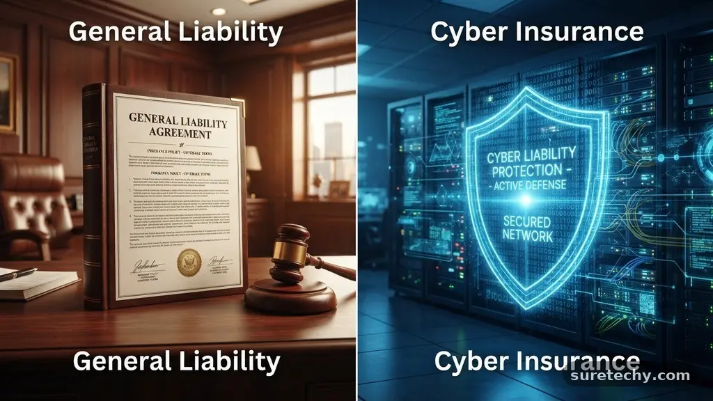 Core Differences in Scope and Coverage - Cyber Insurance vs General Liability Insurance Explained